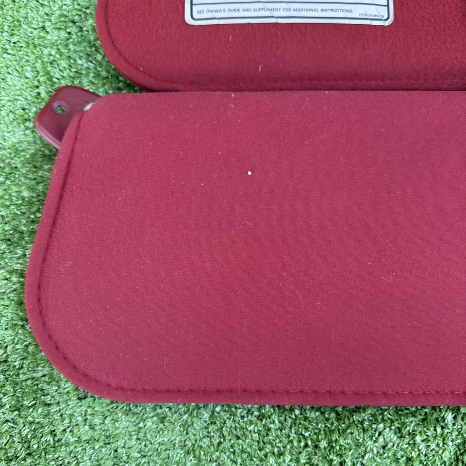 Juego de pares de parasoles rojos Ford Bronco F150 F250 F350 1987-1996 Foto 4 de 4