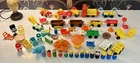 Large Lot of 57 Vintage Fisher Price Little People Toys 1980s Some Rare