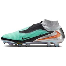 Nike Abrasion Resistant Soccer Shoes Unisex Black Green IH3735-001 Unisex