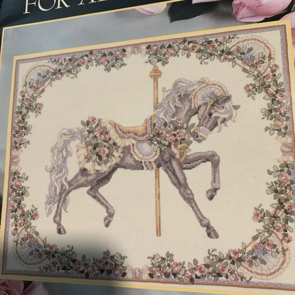 Liesure Arts Leaflet 3011 Carousel Horses for All Seasons by Teresa Wentzler - Image 2 of 4