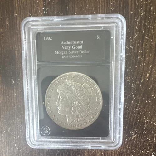 1902 Morgan Silver Dollar Very Good Philadelphia Business Strike