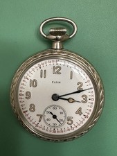 US Army issued Elgin Pocket Watch Vintage Watch ORD DEPT U.S.A. NO.OB-13871