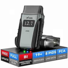 XTOOL A30D OBD2 Scanner All System Bidirectional Diagnostic Scan Tool 19+ Resets