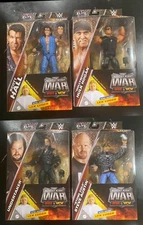 2024 WWE Elite Monday Night Wars Complete Set of 4 w/ Lex Luger BAF Action Figs