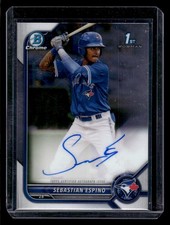 2022 Bowman Chrome #CPA-SE Sebastian Espino Prospect Autographs