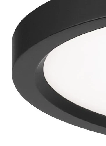 Minka Lavery 715-L Vantage 15"W Round LED Flush Mount Ceiling - White - Picture 4 of 7