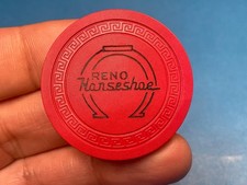  1     RENO HORSESHOE     RENO NEVADA CASINO CHIP   -Q-RATED BOOK VALUE  -Z-3919