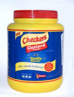 Checker Custard Vanilla Flavor 2kg