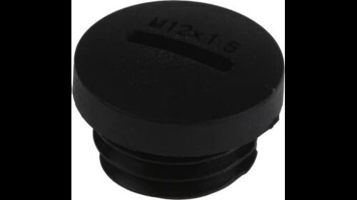 M12 X 1.5 Cache Prise , Nylon 66, 11.7mm, Filetage - Photo 2 sur 3