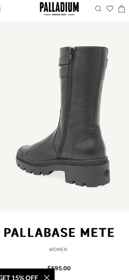 botas paladio mujer Foto 4 de 4