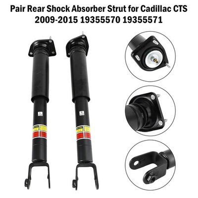 #ad 🚗Pair Rear Shock Absorber w Electric for Cadillac CTS 09 15 19355570 19355571 $135.65