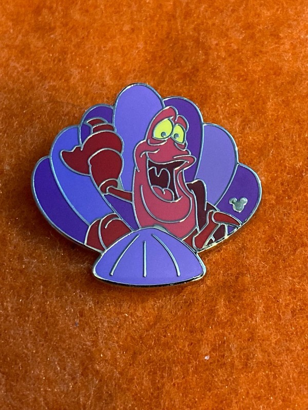 69169    DLR - Sebastian - Little Mermaid Shell - Hidden Mickey 2009 - Set 4