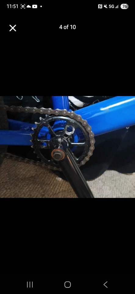 Cuadro BMX Diamond Back Assault Franko plateado aleación 7005 bicicleta BMX vieja escuela 20 Foto 4 de 4