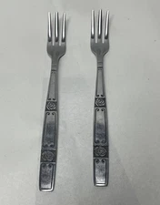 Cocktail/Seafood Fork Stainless by Oxford Hall 5 3/4" 1974