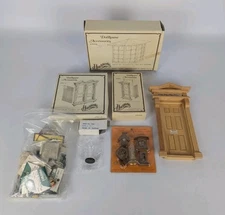 Huge Dollhouse Collection Lot MINIATURE GLASS ELECTRIC LIGHTS WINDOWS HOUSEWORKS