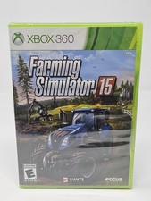 Farming Simulator 15 Microsoft Xbox 360 Farm Sim nuovo sigillato in fabbrica 