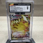 CGC 9 MINT Japanese Pokemon 2022 Pikachu VMAX 265/S-P CoroCoro Magazine PRO