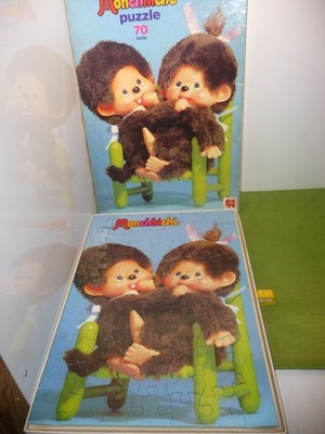 Jumbo  80032  altes  Puzzle Monchhichi  70 Teile