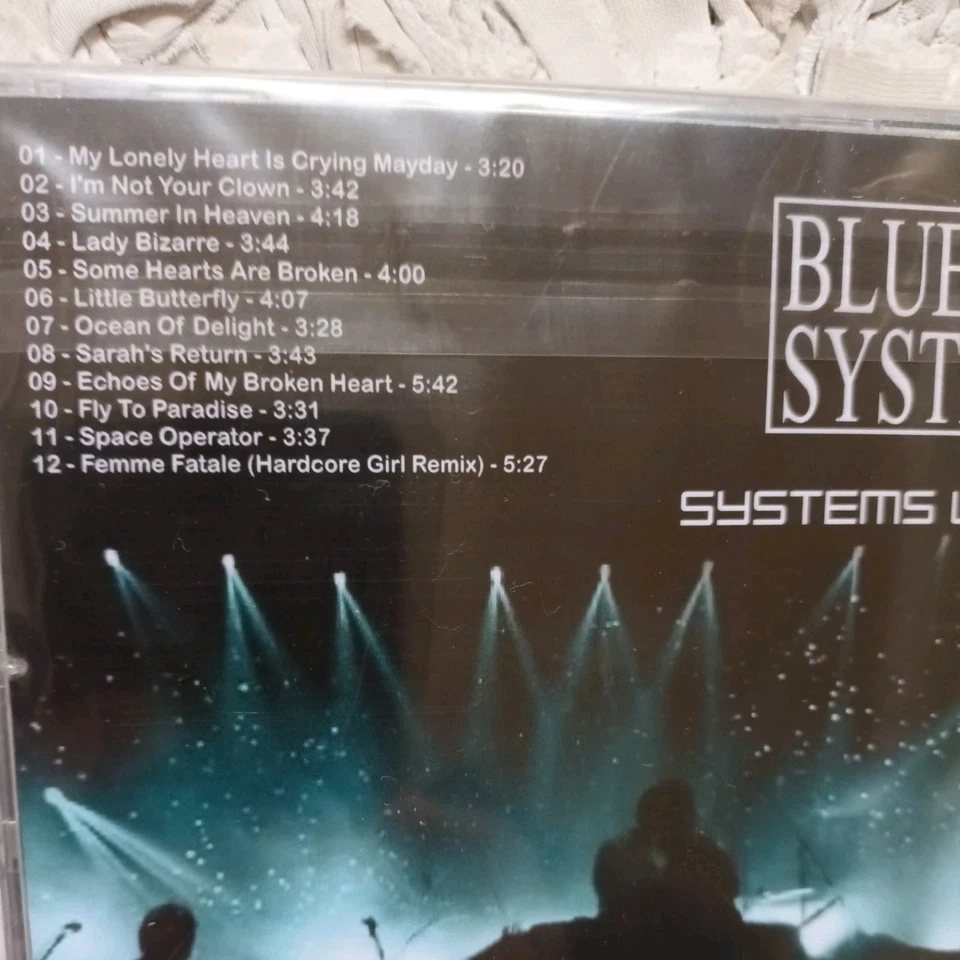 Blue System : Systems Untrue CD NEW & Sealed 2024 Fans Rare Collectible Numbered - Image 2 of 2