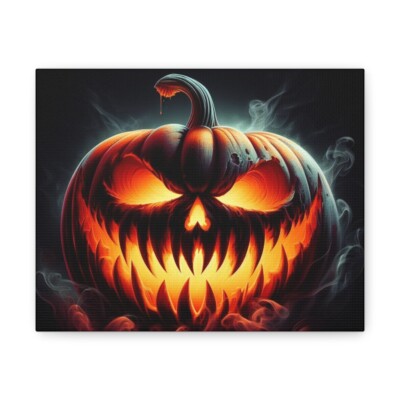 Halloween Evil Pumpkin Artwork