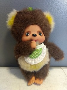 SEKIGUCHI Monchhichi Plush Stuffed Doll Girl 8