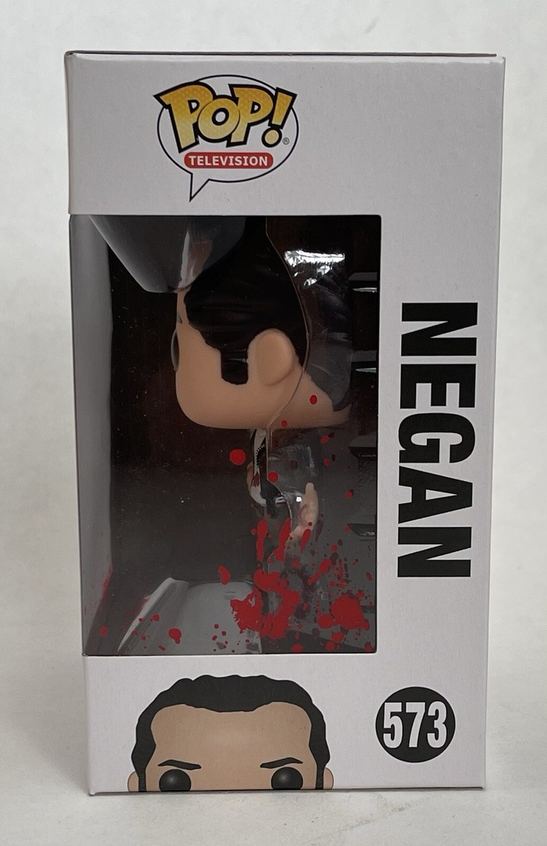 値下げ不可　The Walking Dead Negan フィギュア 573 Funko Pop! Television The Walking Dead Negan (Bloody) (Black