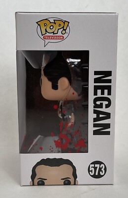 The Walking Dead Negan Clean Shaven Bloody 573 Funko Pop