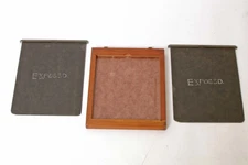 F95069~ 4X5 Inch Glass Dry Plate Holder- See Dimensions