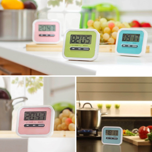 Magnetic Kitchen LCD Digital Timer Countdown Count Down 99 Minute Cooking Alarm - Picture 3 of 17