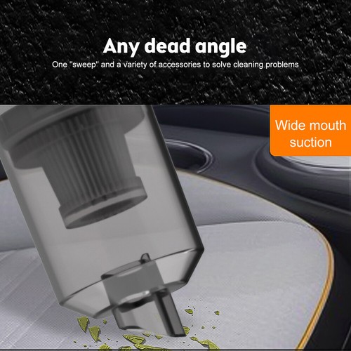 Aspirapolvere Wireless Auto Potente Portatile Wet Dry Portatile Forte Aspirazione - Foto 9 di 11