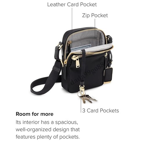 TUMI - Voyageur Persia Crossbody - Nylon Crossbody Travel Bag for Women & Men - Picture 3 of 6