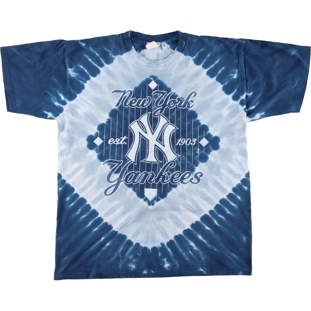 Lee Sports YankeesTシャツウェア MLB 90's VINTAGE 90s New York Yankees Shirt Lee Sports Sz L Navy Blue