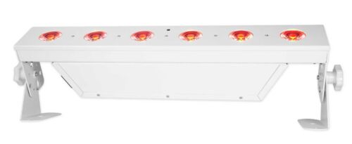 (6) Rockville BEST STRIP 60 White Rechargeable Wash Light Bars w/Wireless DMX - Picture 3 of 9