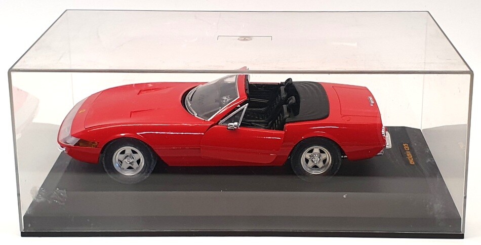 フェラーリ365GTSデイトナ1/18 Giodi 1/18 Scale Model Car GD01 - Ferrari 365 Daytona - Red