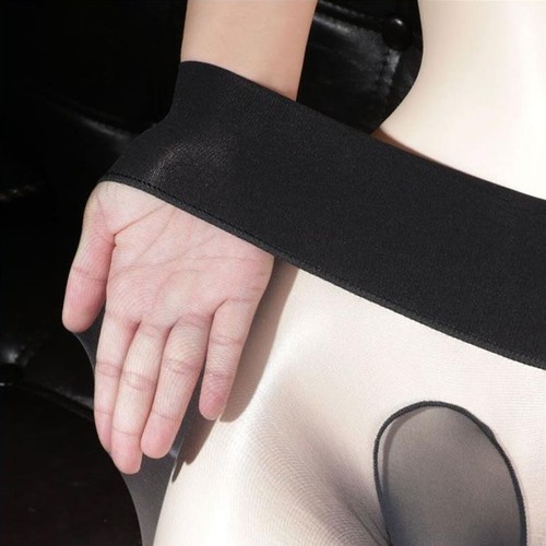 Nahtlose ultradünne Strumpfhose für Herren durchsichtig transparent Strümpfe weiche elastische Strumpfhosen - Bild 11 von 15