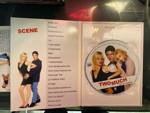 TWO MUCH UNO DI TROPPO 1996 TRUEBA ANTONIO BANDERAS Istituto Luce Digipack DVD - Foto 3 di 4