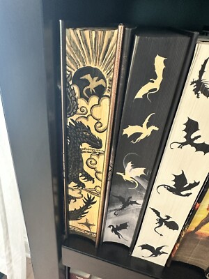 Fourth Wing with Hand Paintes Edges