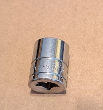 POWERBUILT 5/8 5/8"  SOCKET, 3/8" DRIVE 12 POINT,  , SAE INCH, POWER BUILT