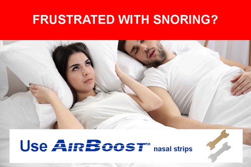AirBoost Nasal Strips 200 Medium Size Anti Snore by Clever Contraptions - Picture 2 of 12