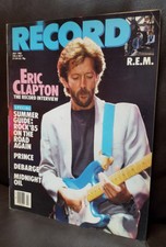 Eric Clapton Prince REM DeBarge Record Magazine Back Issue July 1985 Vol 4 #9