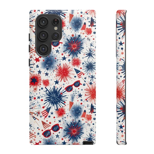 Phone Ink - Tough Case for iPhone Galaxy Pixel - July 4 USA Pattern - 第 144/191 張圖片