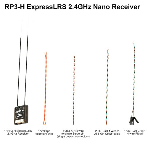 Radiomaster RP3-H 2.4GHz ELRS Receiver Built-in TCXO for 2.4GHz ELRS Transmitter - Picture 3 of 10
