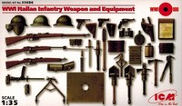 Icm 35686 - Wwi Italian Infantry Weapon And Equipment - 1:35