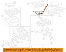 GM OEM 16-19 CT6 Engine Engine Parts-Oil Tube 12652501