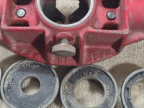 Vintage GTD Greenfield Pipe Threader No.2 - Dies & Accessories, 34" Tool - 第 18/24 張圖片