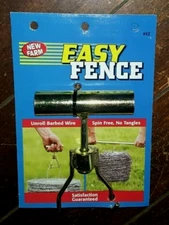 Easy Fence Barbed Wire Unroller: Unroll Barb Wire Spine Free & No Tangles - #EZ