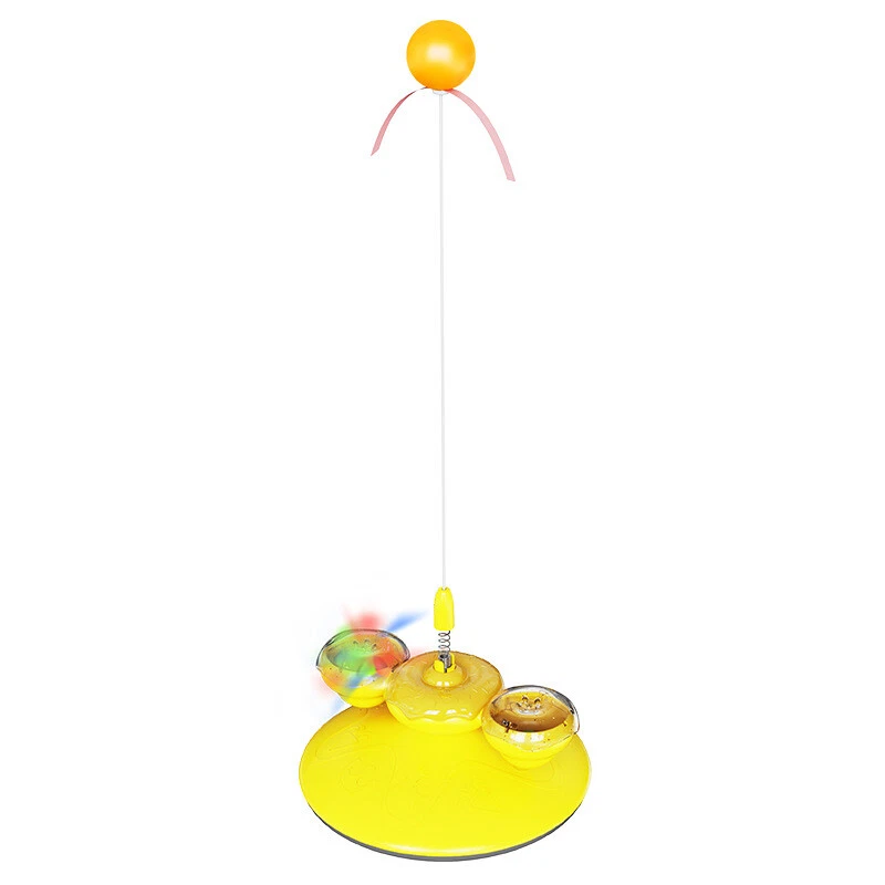 NEW Cat Toys Donut Spin Tumbler Indoor Detachable Light Up Cat Interactive Toy
Opens in a new window