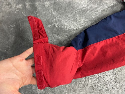 L.L. Bean Jacket Kids Extra Large 18 Red Hooded 3 In 1 Fleece Lined Outdoors Y2k - Picture 13 of 20