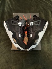 Size 10.5 - Jordan 4 Retro SE Mid Black Canvas