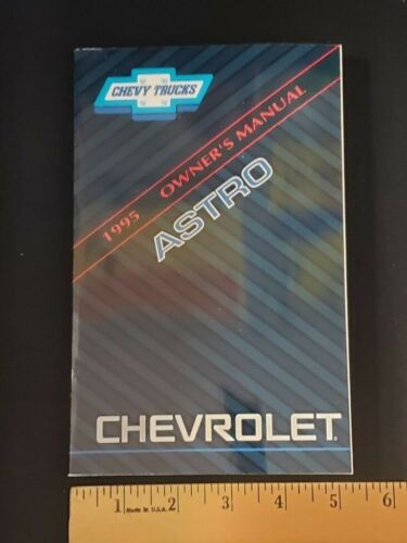 1995 Chevrolet Chevy Astro Van Owner's Manual   - Photo 1 sur 1